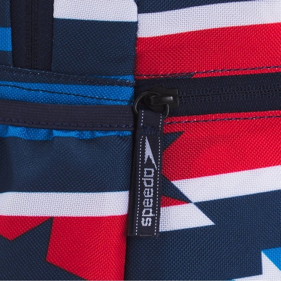 Speedo Swim Printed Teamster Backpack 2.0 35L - US Team American Patriotic Print